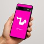 כיסוי בעיצוב אישי עם השם שלך לדגם - Google Pixel 7a 5G בעיצוב אישה מתאמנת