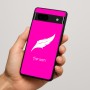 כיסוי בעיצוב אישי עם השם שלך לדגם - Google Pixel 7a 5G בעיצוב נוצת נוצה