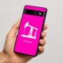 כיסוי בעיצוב אישי עם השם שלך לדגם - Google Pixel 7a 5G בעיצוב באר נפט