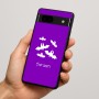 כיסוי בעיצוב אישי עם השם שלך לדגם - Google Pixel 7a 5G בעיצוב עטלפים