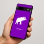 כיסוי בעיצוב אישי עם השם שלך לדגם - Google Pixel 7a 5G בעיצוב פיל