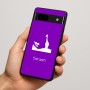 כיסוי בעיצוב אישי עם השם שלך לדגם - Google Pixel 7a 5G בעיצוב ג'ירפה באפריקה