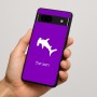 כיסוי בעיצוב אישי עם השם שלך לדגם - Google Pixel 7a 5G בעיצוב כריש ראש פטיש