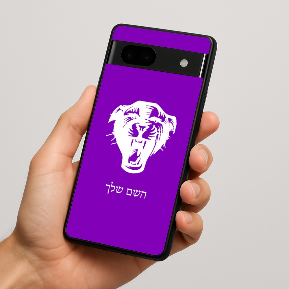 כיסוי בעיצוב אישי עם השם שלך לדגם - Google Pixel 7a 5G בעיצוב פני פנטרה