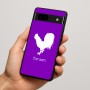 כיסוי בעיצוב אישי עם השם שלך לדגם - Google Pixel 7a 5G בעיצוב תרנגול
