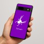 כיסוי בעיצוב אישי עם השם שלך לדגם - Google Pixel 7a 5G בעיצוב עכביש