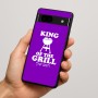 כיסוי בעיצוב אישי עם השם שלך לדגם - Google Pixel 7a 5G בעיצוב מלך הגריל