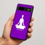 כיסוי בעיצוב אישי עם השם שלך לדגם - Google Pixel 7a 5G בעיצוב אימון יוגה