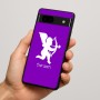 כיסוי בעיצוב אישי עם השם שלך לדגם - Google Pixel 7a 5G בעיצוב קופידון