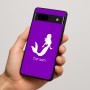 כיסוי בעיצוב אישי עם השם שלך לדגם - Google Pixel 7a 5G בעיצוב בתולת ים - אישה