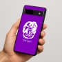 כיסוי בעיצוב אישי עם השם שלך לדגם - Google Pixel 7a 5G בעיצוב אנג'ל מוזיקלי