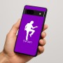 כיסוי בעיצוב אישי עם השם שלך לדגם - Google Pixel 7a 5G בעיצוב רקדן