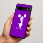 כיסוי בעיצוב אישי עם השם שלך לדגם - Google Pixel 7a 5G בעיצוב מעודדת