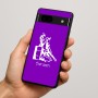 כיסוי בעיצוב אישי עם השם שלך לדגם - Google Pixel 7a 5G בעיצוב קאוגירל