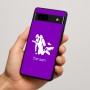 כיסוי בעיצוב אישי עם השם שלך לדגם - Google Pixel 7a 5G בעיצוב צוללן