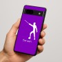 כיסוי בעיצוב אישי עם השם שלך לדגם - Google Pixel 7a 5G בעיצוב לוחם סייף