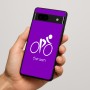 כיסוי בעיצוב אישי עם השם שלך לדגם - Google Pixel 7a 5G בעיצוב אופניים אולימפיים