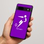 כיסוי בעיצוב אישי עם השם שלך לדגם - Google Pixel 7a 5G בעיצוב כדורגל אולימפי