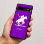 כיסוי בעיצוב אישי עם השם שלך לדגם - Google Pixel 7a 5G בעיצוב שחקן פולו - סוס