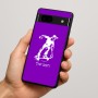 כיסוי בעיצוב אישי עם השם שלך לדגם - Google Pixel 7a 5G בעיצוב ילד סקייטבורד