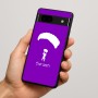 כיסוי בעיצוב אישי עם השם שלך לדגם - Google Pixel 7a 5G בעיצוב צניחה חופשית