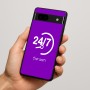 כיסוי בעיצוב אישי עם השם שלך לדגם - Google Pixel 7a 5G בעיצוב 24 ביולי