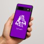 כיסוי בעיצוב אישי עם השם שלך לדגם - Google Pixel 7a 5G בעיצוב סנטה קלאוס