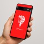 כיסוי בעיצוב אישי עם השם שלך לדגם - Google Pixel 7a 5G בעיצוב ראש סוס