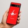 כיסוי בעיצוב אישי עם השם שלך לדגם - Google Pixel 7a 5G בעיצוב עכביש