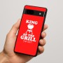 כיסוי בעיצוב אישי עם השם שלך לדגם - Google Pixel 7a 5G בעיצוב מלך הגריל