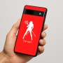 כיסוי בעיצוב אישי עם השם שלך לדגם - Google Pixel 7a 5G בעיצוב אישה שטן