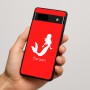 כיסוי בעיצוב אישי עם השם שלך לדגם - Google Pixel 7a 5G בעיצוב בתולת ים - אישה