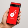 כיסוי בעיצוב אישי עם השם שלך לדגם - Google Pixel 7a 5G בעיצוב תקליטור - אזור מוזיקה