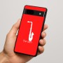כיסוי בעיצוב אישי עם השם שלך לדגם - Google Pixel 7a 5G בעיצוב סקסופון
