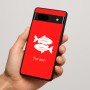 כיסוי בעיצוב אישי עם השם שלך לדגם - Google Pixel 7a 5G בעיצוב מזלות - דגים