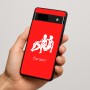 כיסוי בעיצוב אישי עם השם שלך לדגם - Google Pixel 7a 5G בעיצוב מזלות - תאומים