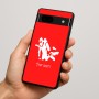כיסוי בעיצוב אישי עם השם שלך לדגם - Google Pixel 7a 5G בעיצוב צוללן