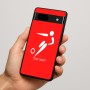 כיסוי בעיצוב אישי עם השם שלך לדגם - Google Pixel 7a 5G בעיצוב כדורגל אולימפי