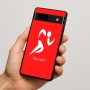 כיסוי בעיצוב אישי עם השם שלך לדגם - Google Pixel 7a 5G בעיצוב רצים אולימפיים