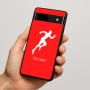 כיסוי בעיצוב אישי עם השם שלך לדגם - Google Pixel 7a 5G בעיצוב רץ