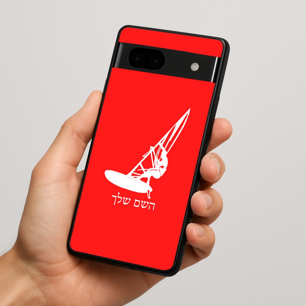 כיסוי בעיצוב אישי עם השם שלך לדגם - Google Pixel 7a 5G בעיצוב לגלוש - גלישה - שייט