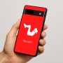 כיסוי בעיצוב אישי עם השם שלך לדגם - Google Pixel 7a 5G בעיצוב אישה מתאמנת