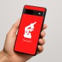 כיסוי בעיצוב אישי עם השם שלך לדגם - Google Pixel 7a 5G בעיצוב מיקרוסקופ