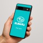 כיסוי בעיצוב אישי עם השם שלך לדגם - Google Pixel 7a 5G בעיצוב סובארו