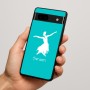 כיסוי בעיצוב אישי עם השם שלך לדגם - Google Pixel 7a 5G בעיצוב בלרינה