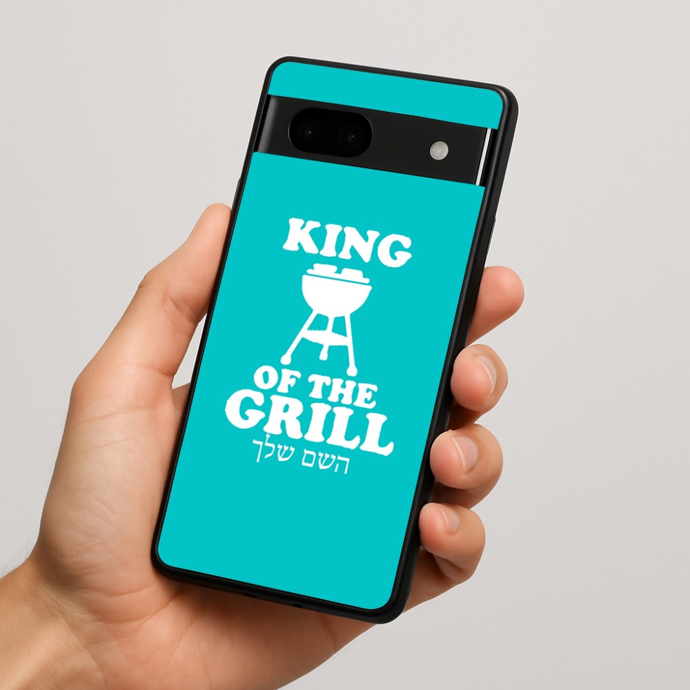 כיסוי בעיצוב אישי עם השם שלך לדגם - Google Pixel 7a 5G בעיצוב מלך הגריל