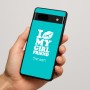 כיסוי בעיצוב אישי עם השם שלך לדגם - Google Pixel 7a 5G בעיצוב לנשק את החברה שלי