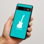 כיסוי בעיצוב אישי עם השם שלך לדגם - Google Pixel 7a 5G בעיצוב גיטרה