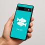 כיסוי בעיצוב אישי עם השם שלך לדגם - Google Pixel 7a 5G בעיצוב מזלות - דגים