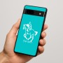 כיסוי בעיצוב אישי עם השם שלך לדגם - Google Pixel 7a 5G בעיצוב רוכב סוסים 2